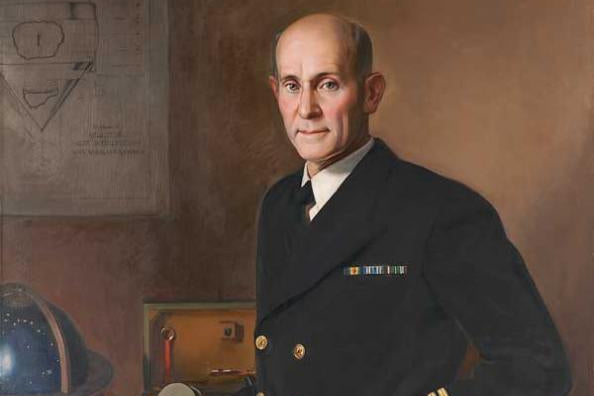 Captain Weems painting