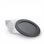 Containerset in elkaar gestapeld