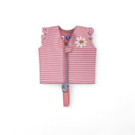 Daisy Flower | Rood/Wit Gestreept Zwemvest 3–6 jaar voorkant
