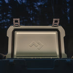 Dometic CI 15 koelbox 15L – passief, voor boot & outdoor, detail in Mist kleur van bovenaf gezien