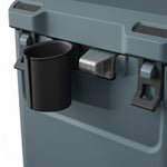 Dometic CI 15 koelbox 15L – passief, voor boot & outdoor, detail in Ocean kleur, met accessoires drinkbekerhouder en flessenopener 