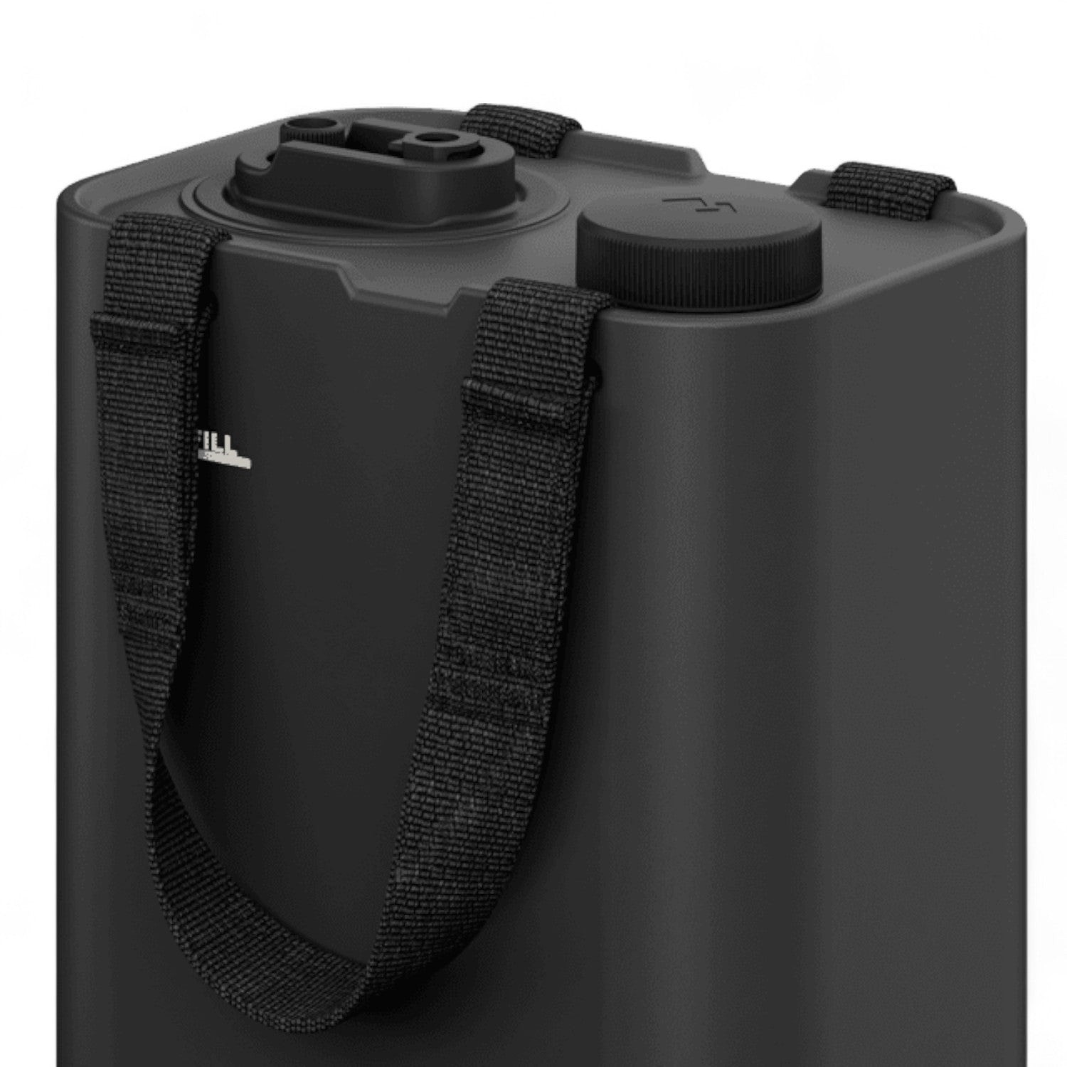 Dometic Go 11 liter watertank in kleur slate met zwarte dop details bovenzijde