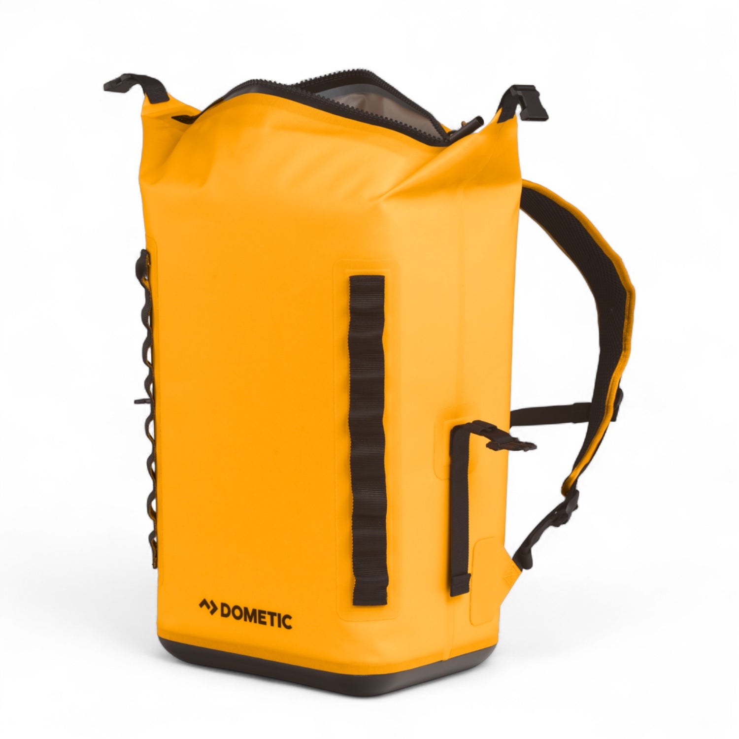 Dometic PSC22BP koelrugzak – waterdichte koeltas backpack 22L in kleur Glow  van voorkant gezien met rits geopend
