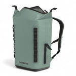 Dometic PSC22BP koelrugzak – waterdichte koeltas backpack 22L in kleur Moss van voorkant gezien met rits geopend