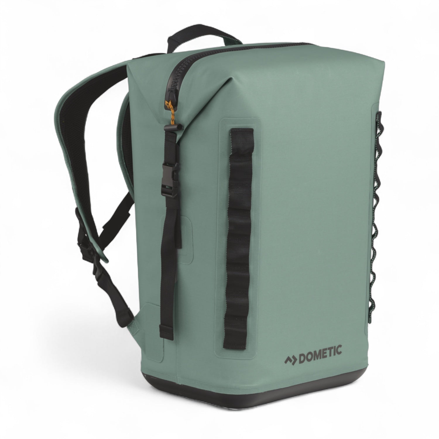 Dometic PSC22BP koelrugzak – waterdichte koeltas backpack 22L in kleur Moss, vrijstaand van de zijkant gezien