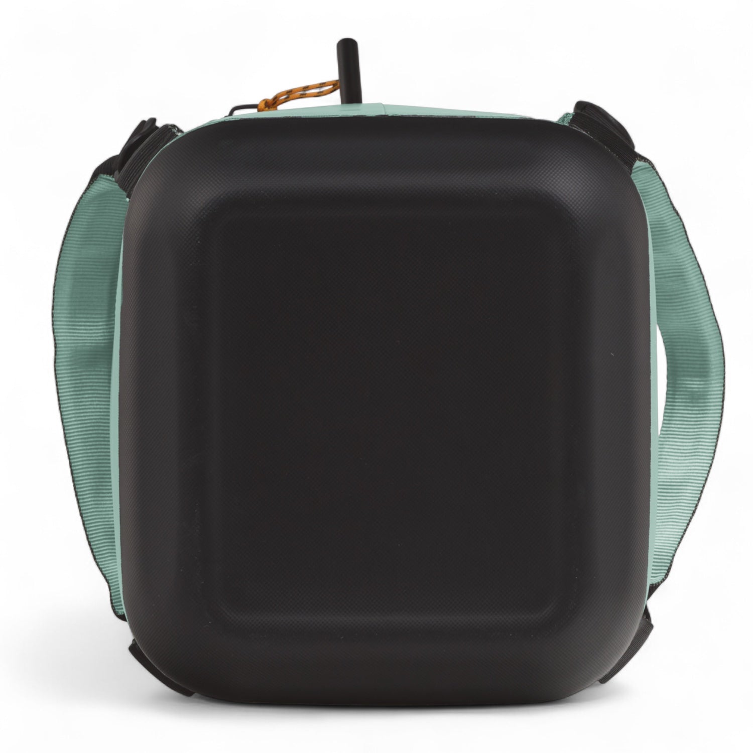 Dometic PSC9 Soft Cooler – onderkant in beeld met waterdichte ritssluiting, schouderband en handige zijstrips, in kleur Moss