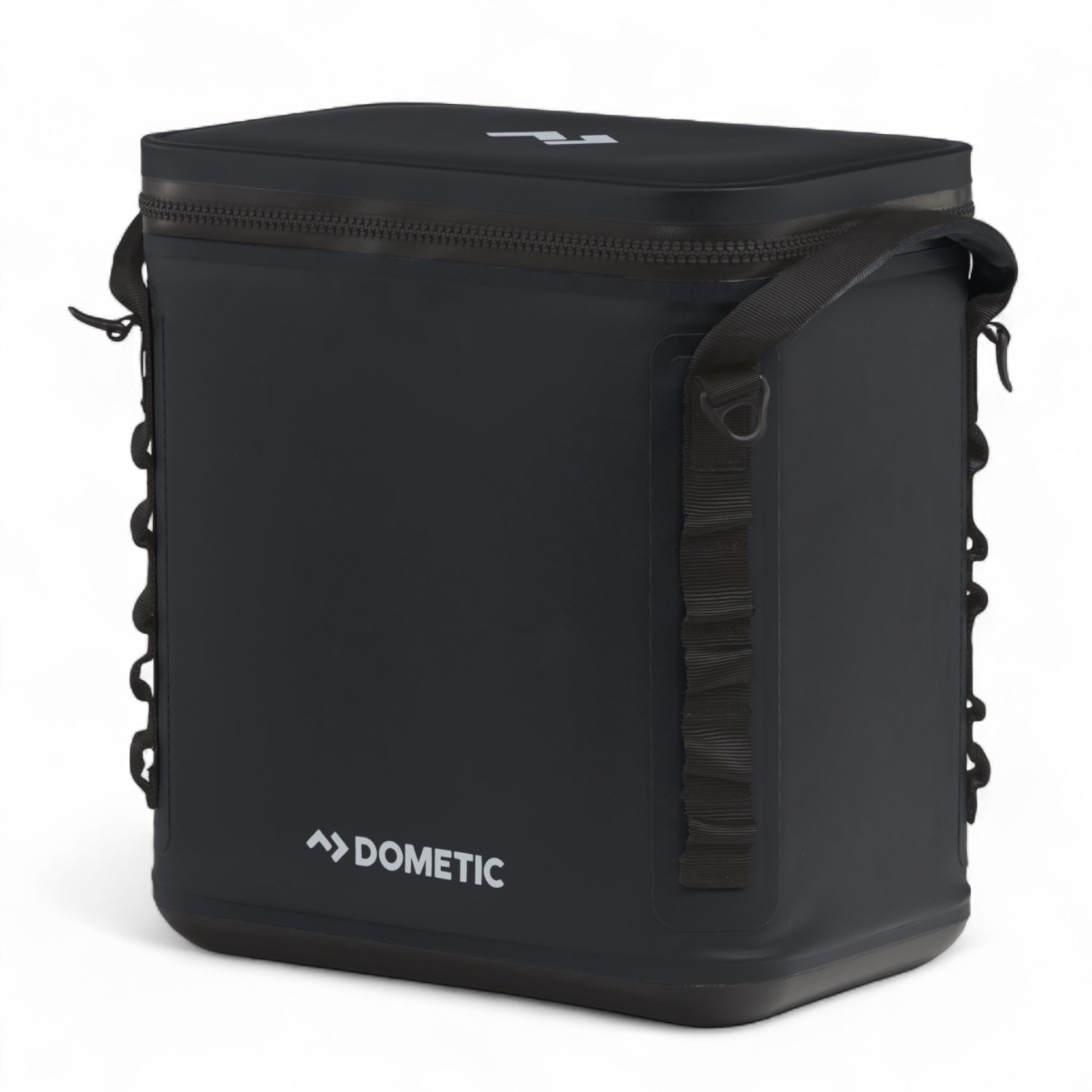 Dometic psc19-soft-cooler Slate schuin vooraanzicht met de deksel dichtgeritst