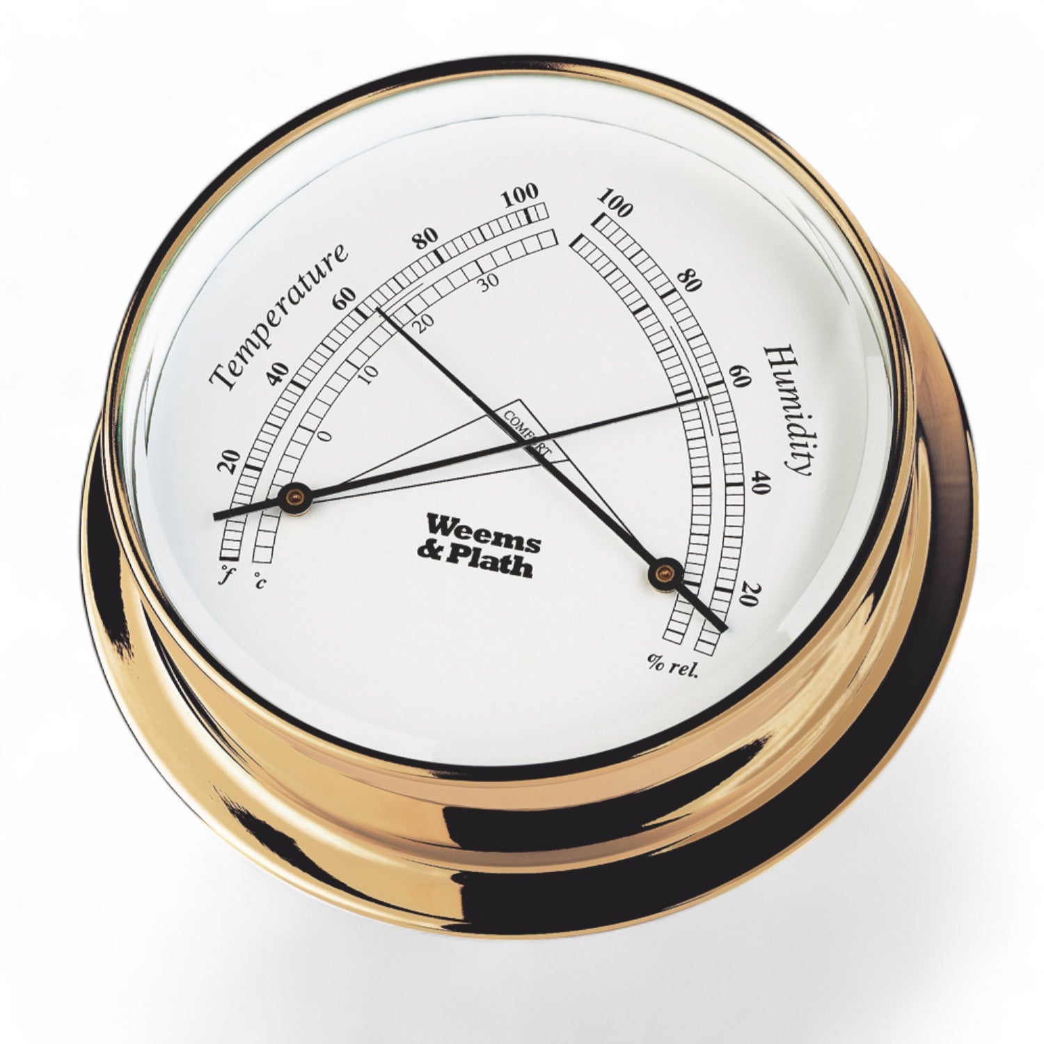 Endurance 85 comfortmeter - stijlvol, onderhoudsvrij, duurzaam messing 230900
