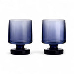 Flamefield Acrylic Heavy Base Stacking Goblet – 2 Stuks (340ml | Blauw)