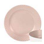 Flamefield Nano Plate Blush onbreekbaar servies – ultra lichtgewicht, zachtroze met subtiele structuur dinerbord