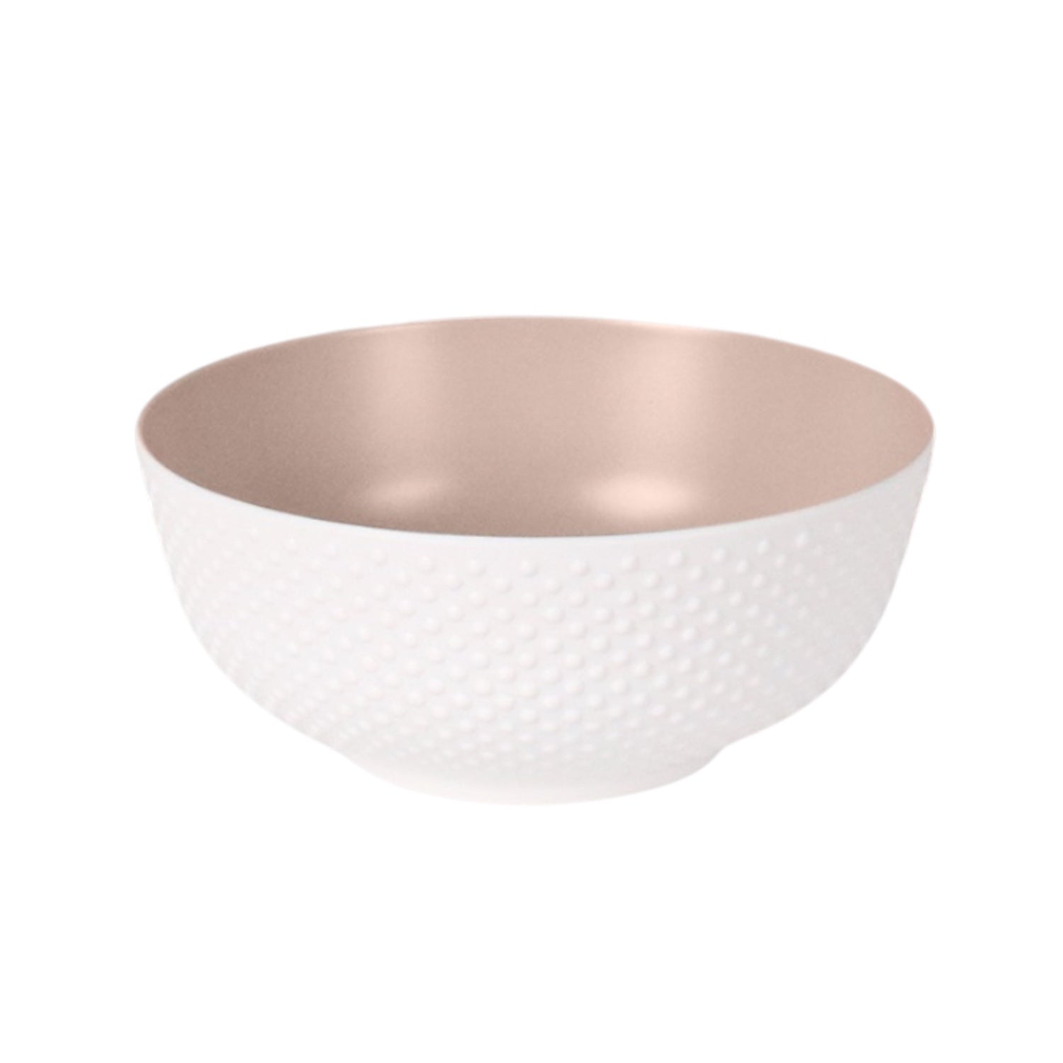 Flamefield Nano Plate Blush onbreekbaar servies – ultra lichtgewicht, zachtroze met subtiele structuur kom