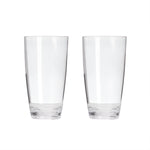 Flamefield Onbreekbare Hoge Tumblerglazen – Set van 2