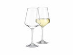 Flamefield Riviera Tritan breukbestendig wijnglas standaard met anti-slip voet, 450ml set van 2
