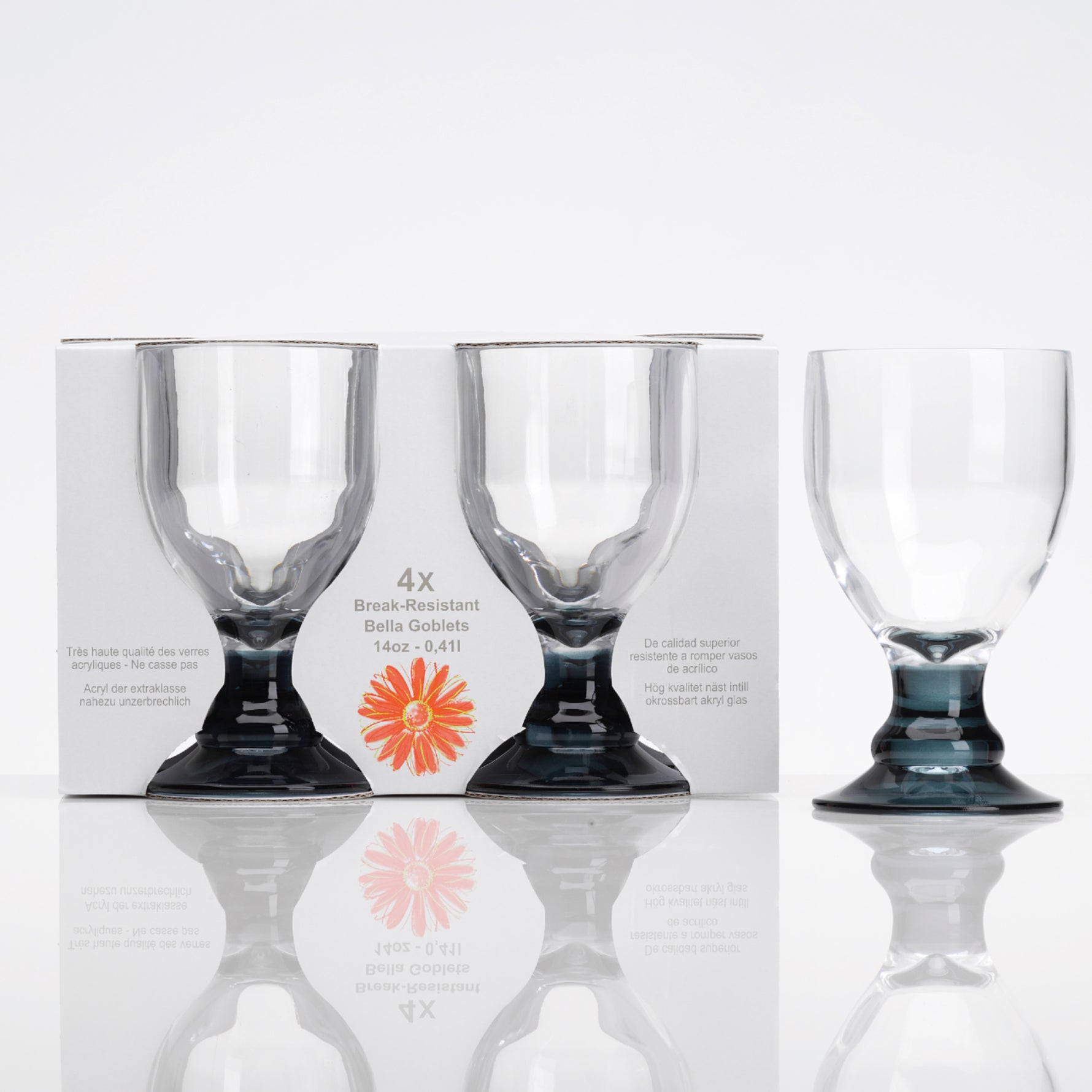 Flamefield Smoke Wijnglas Goblet – 370 ml – breukbestendig & BPA-vrij (set van 4)7 in verpakking