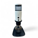 Flamefield draagbare espressomachine - USB-oplaadbaar, wit op los verkijgrbare espresso machine houder