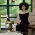Flamefield_glazen_met_Moet_fles_en_op_achtergrond_vrouw_met_bos_krullenin_zwarte_jurkFlamefield_glazen_met_Moet_fles_en_op_achtergrond_vrouw_met_bos_krullenin_zwarte_jurk