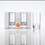 Flamefield longdrinkglas Slim Jim Short Clear 290 ml (set van 4) – onbreekbaar, kristalhelder, acryl in verpakking