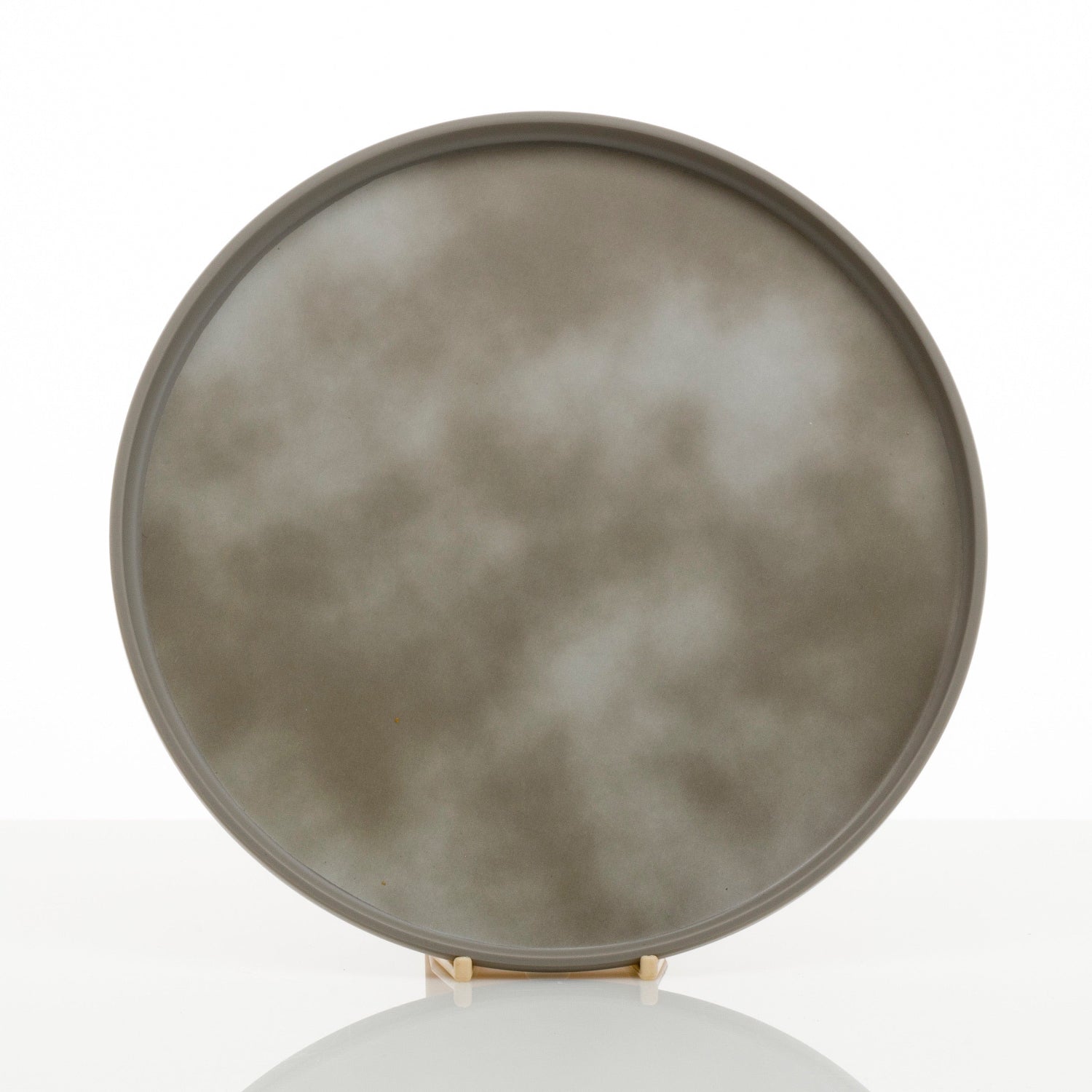 Flamefield serviesset Pebble Sky – 12-delig, mat grijs melamine dinerbord