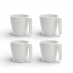 Flamefield soft white kopjes 4 stuks