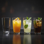 Flamefield_tall_tumblers_gevuld_met_frisse dranken en munt of sinaasappelschil