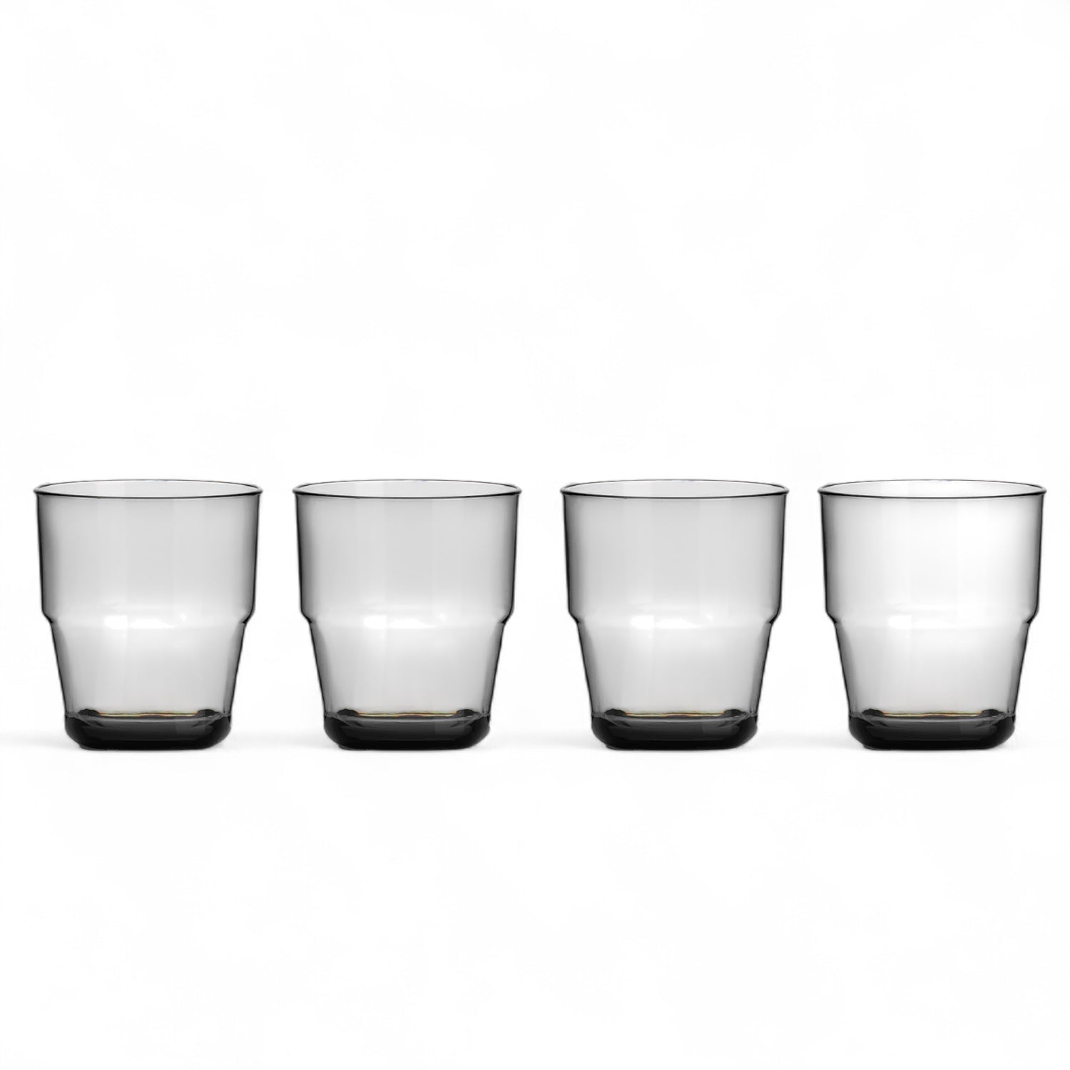 Flamefieldstapelbare waterglazen 1563sgm naast elkaar