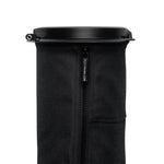 Flextrash flexibele prullenbak – Boldly Black maat M met rits in beeld 