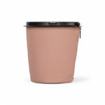 Flextrash flexibele prullenbak – Vintage Pink, maat small, vooraanzicht met  klep dicht