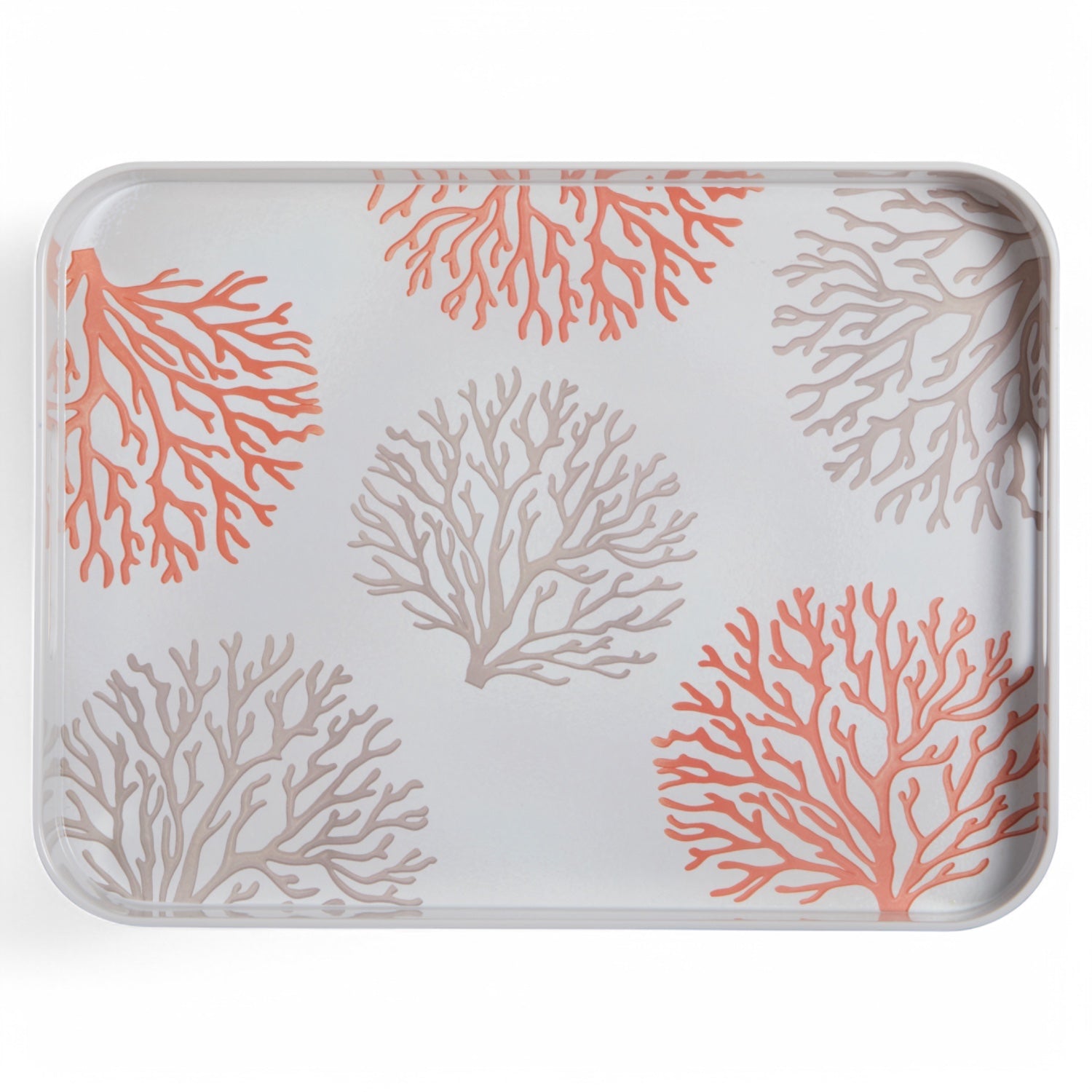 Harmony Mare Melamine Dienblad coral