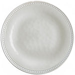 Harmony Pearl bootservies - onbreekbaar, effen met klassieke parelrand 40101 dinerbord