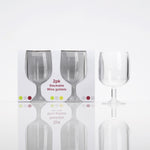 ISP1843 Stackable Wine Goblets 2 PK + glas