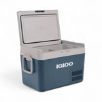 Igloo ICF32 compressor koelbox 32L – 12V 24V 230V met vriesfunctie, met open deksel