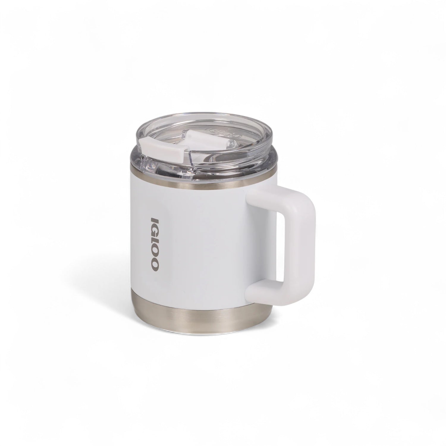 Igloo thermo koffie mok wit met deksel