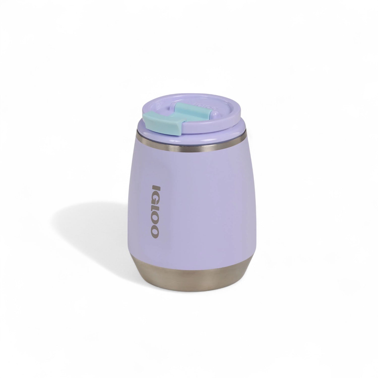 Igloo_thermo_wijnbeker_295ml_lilac van de zijkant