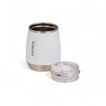 Igloo thermo wijnbeker 295ml wit met deksel die ernaast ligt