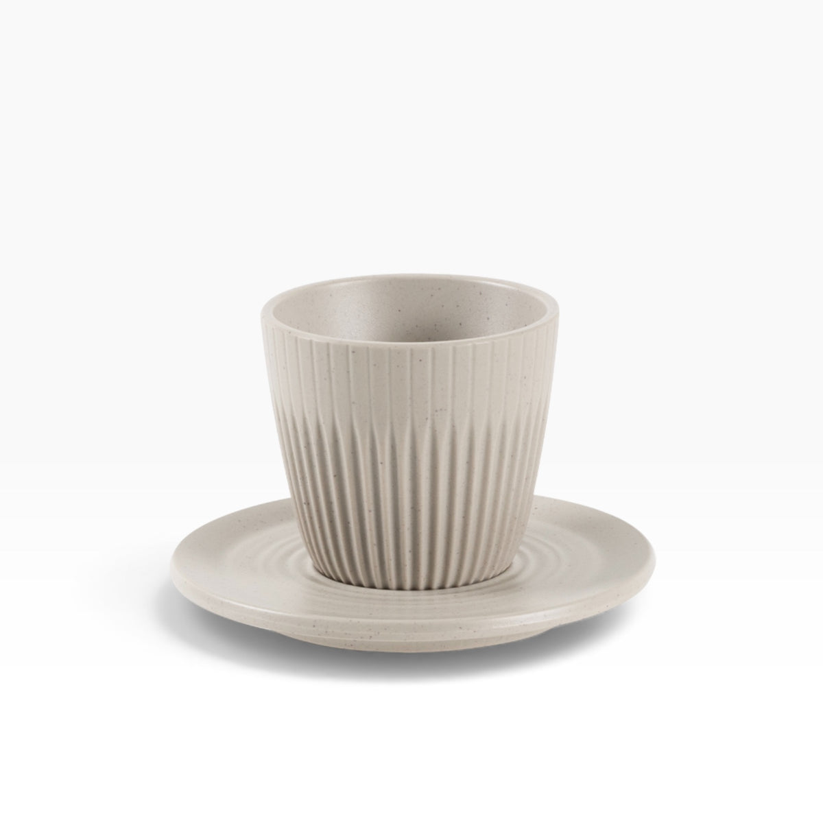 LALAI Koffie kop met een inhoud van 210 ml Melamine beige