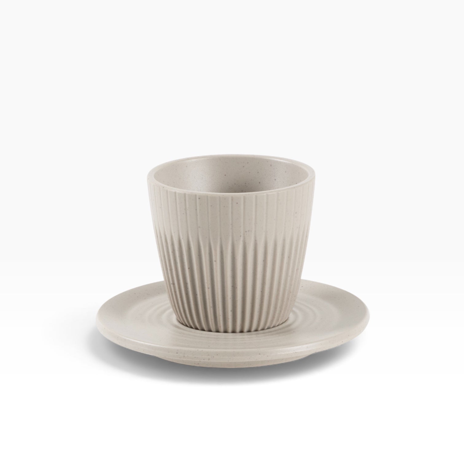 LALAI Koffie kop met een inhoud van 210 ml Melamine beige