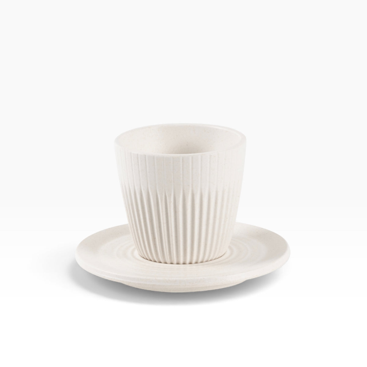 LALAI Koffie kop met een inhoud van 210 ml Melamine wit