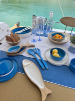 Maldivas bootservies - Blue sfeerbeeld aan tafel met brood Marine Business