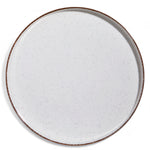 Maldivas bootservies Ivory – modern, zachte creme en onbreekbaar met opstaande rand dinerbord