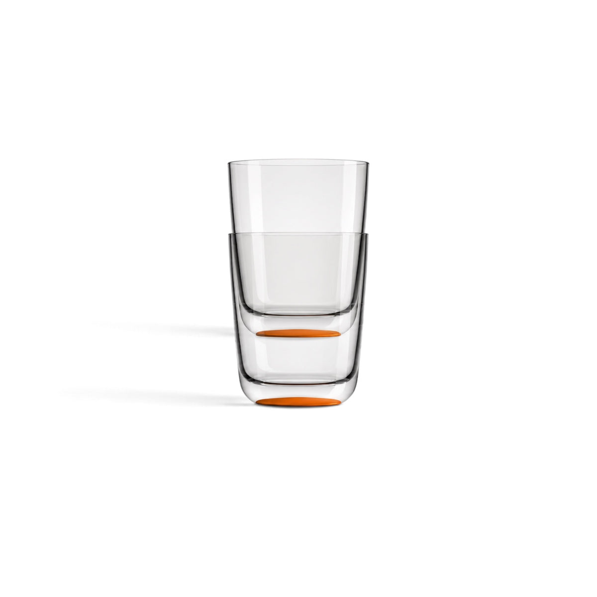 Marc_Newson_Tritan_Non-slip_Forever_Unbreakable_Highball_14_oz_stacked_orange