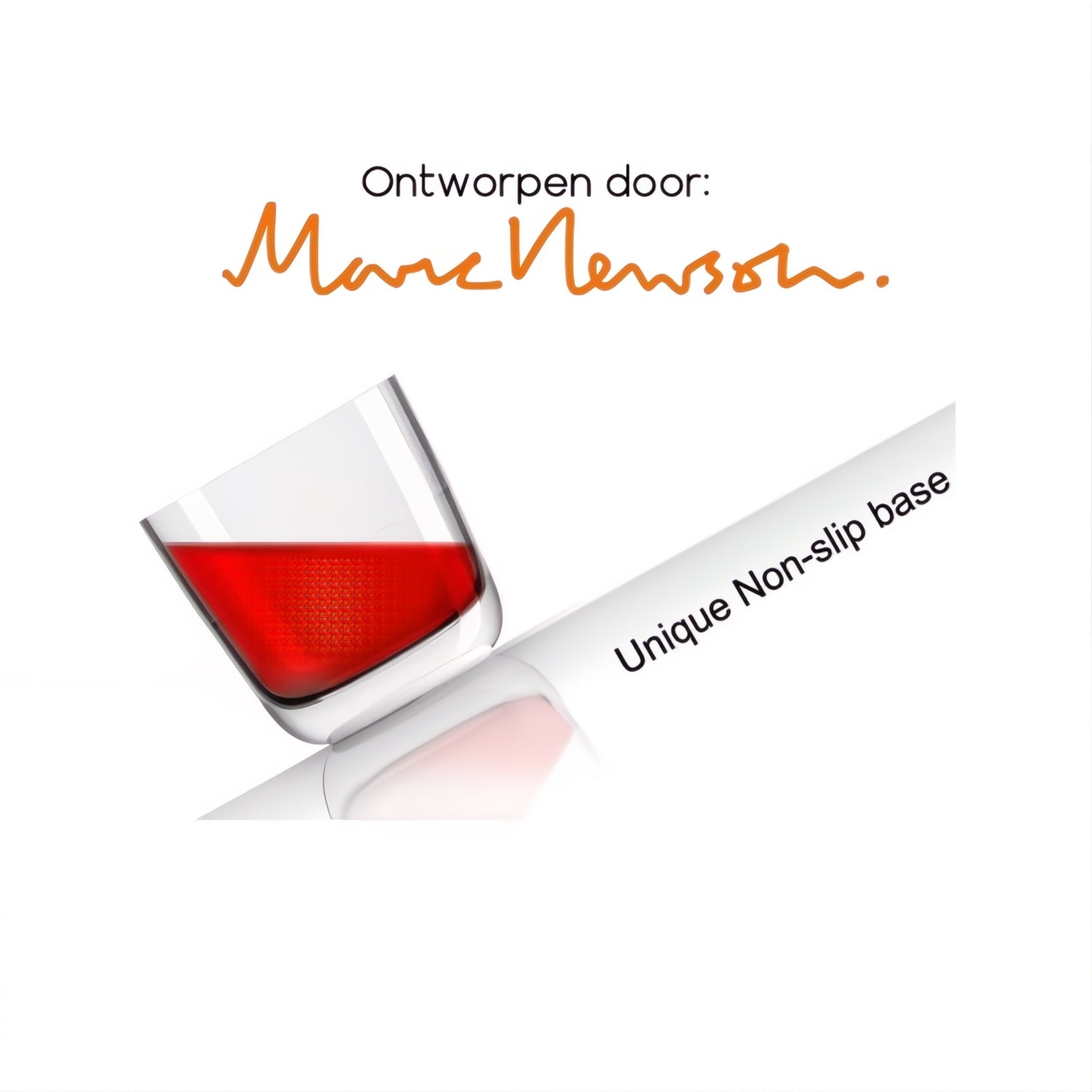 Marc Newson highball waterglas 425 ml – onbreekbaar Tritan met antislip handtekening van Palm Outdoor Australia