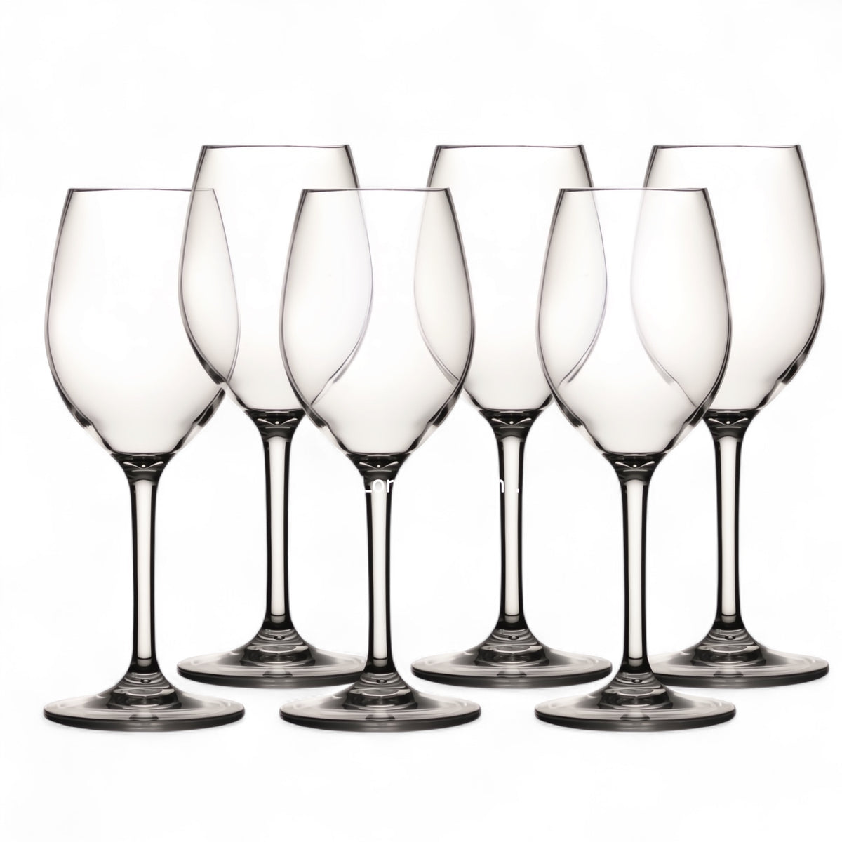 Marine Business wijnglas Ecozen 350ml (set van 6) - anti-slip, in transparant Clear