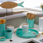 Menorca servies op het aanrecht