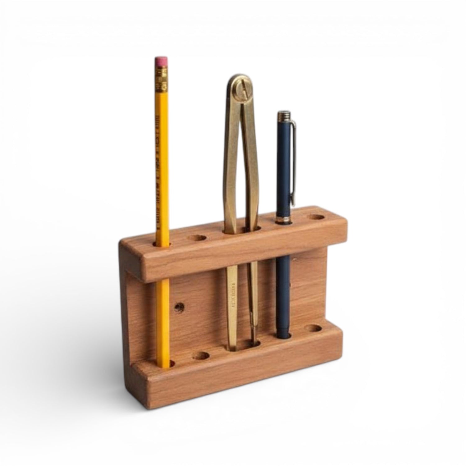 ARC Marine navigatierek teak passer en pennenhouder 12 cm