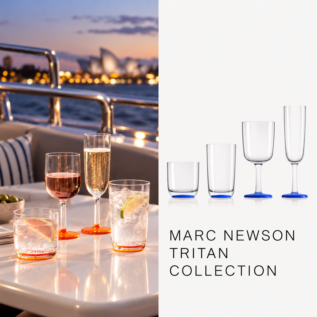 Palm Outdoor Marc Newson Tritan collection