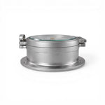 Plastimo 3 inch barometer 120 mm - mat chroom 35884 zij aanzicht