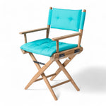 Regisseursstoel_I_deluxe_-_ongeolied_teak_met_smaragd_kussen