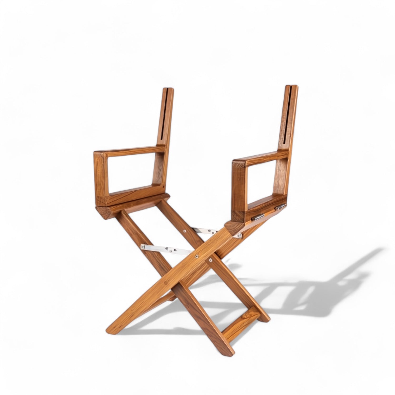 Regisseursstoel_the_Edge_-_geolied_teak_luxe zonder kussenset