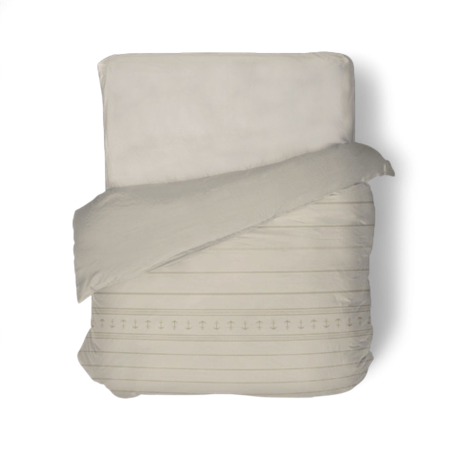Santorini Quilt Double ecru