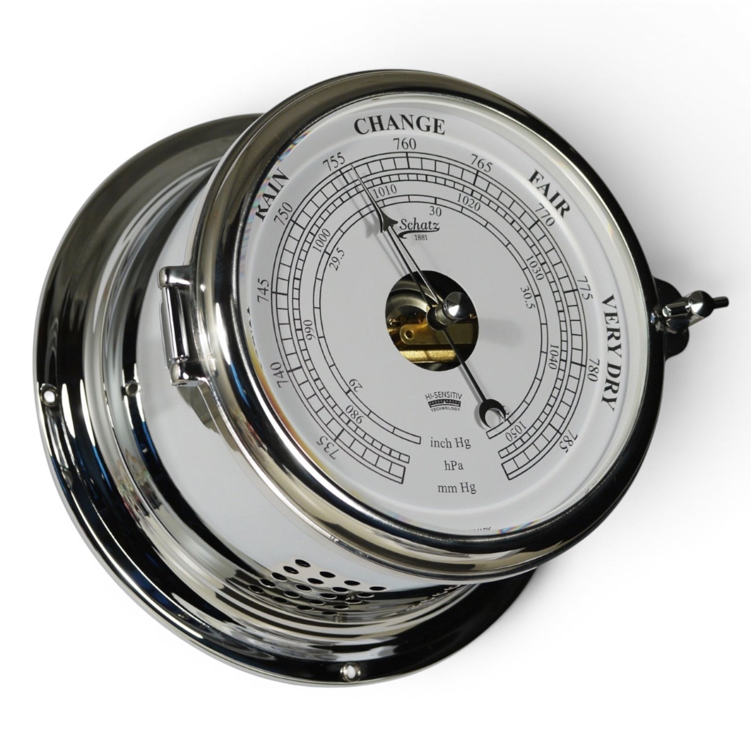 Schatz Royal Barometer chroom high sensitivity 483-BHI